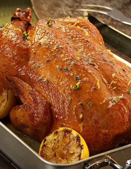 Lemon Roasted Chicken | Sanderson Farms