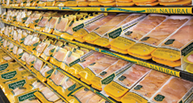 Sanderson Farms chicken at the market