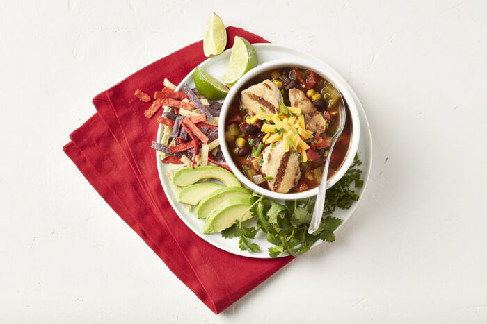 Sopa de Tortilla con Pollo