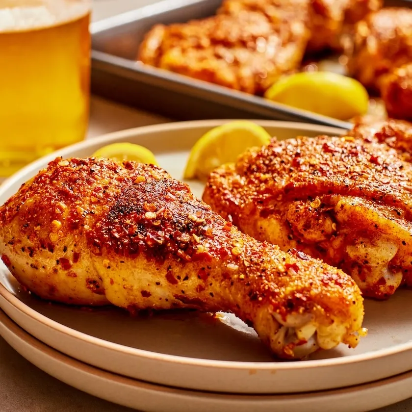 Lemon Pepper Broiled Chicken - Sanderson Farms