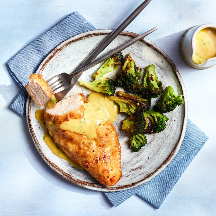 Mustard Glazed Chicken - Sanderson Farms