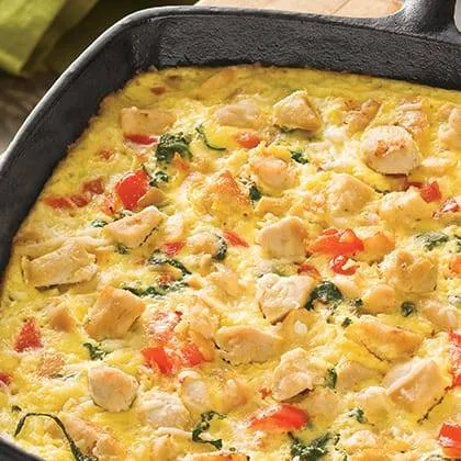 Frittata de Pollo