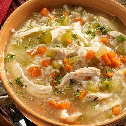 Homemade Chicken and Rice Soup