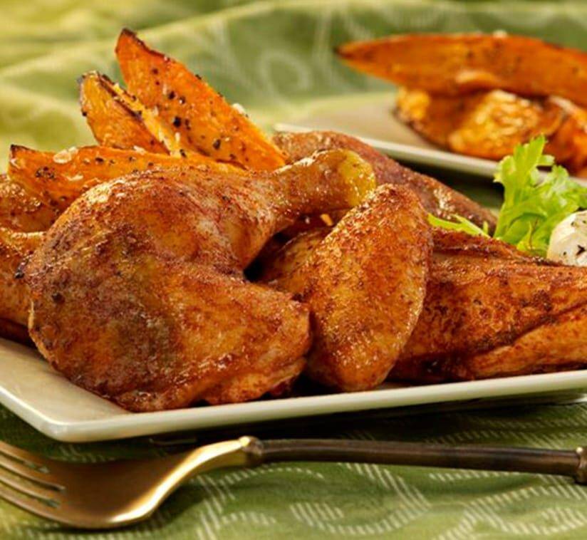 Garlic Roasted Chicken Sanderson Farms