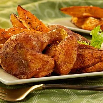 Garlic Roasted Chicken - Sanderson Farms