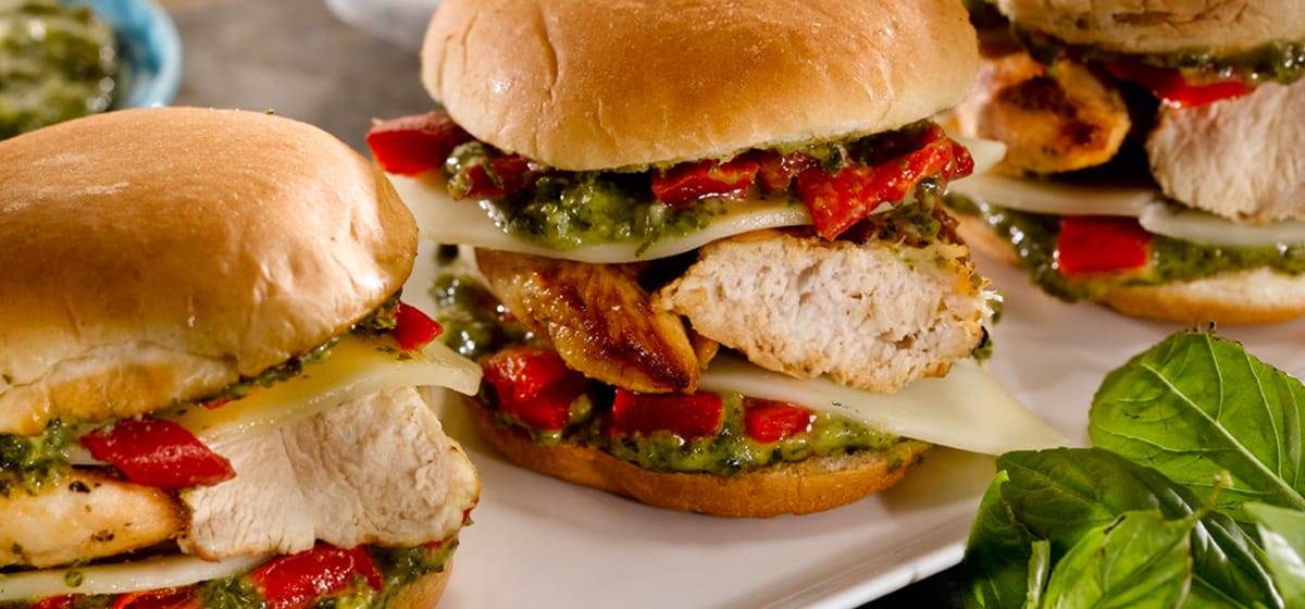Grilled Chicken Sliders Sanderson Farms