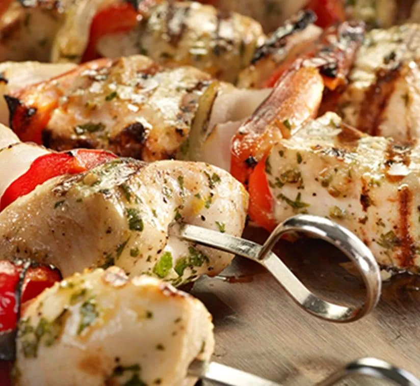 Brochetas de Pollo al Limón