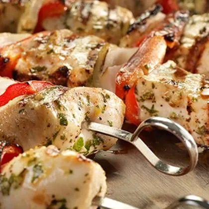 Brochetas de Pollo al Limón