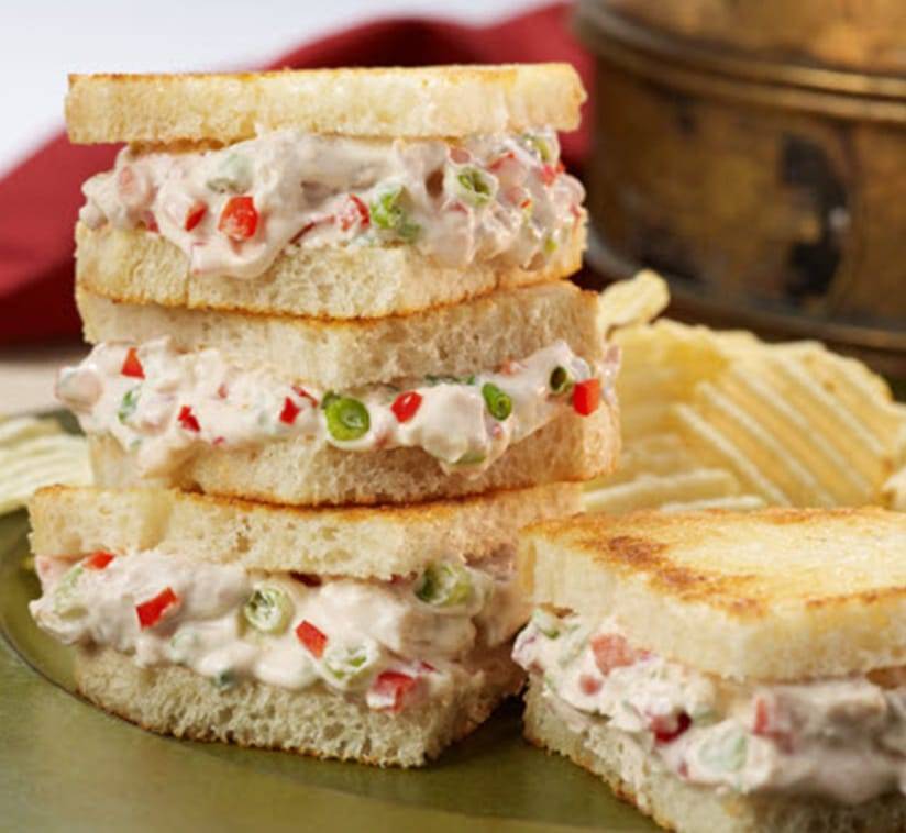 Southwestern Chicken Salad Sandwiches Sanderson Farms