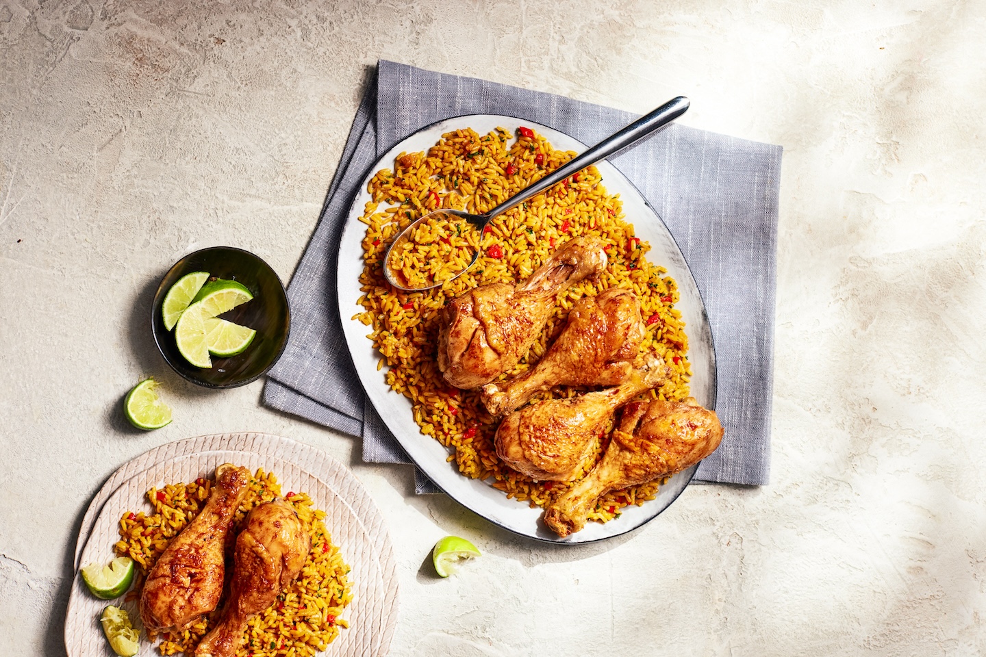 Muslos de Pollo Asados
