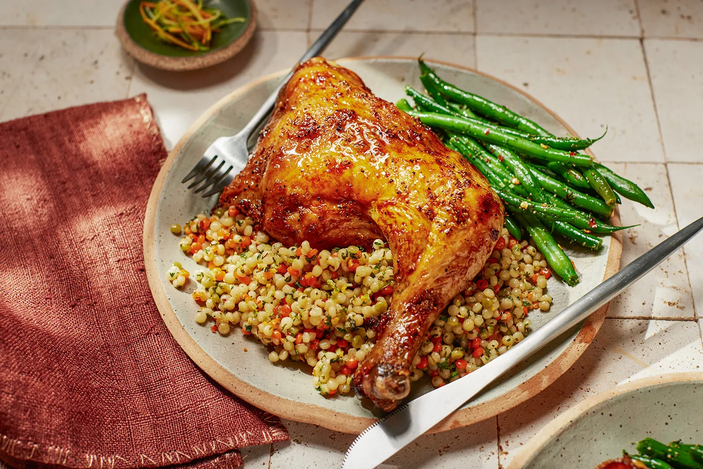 Pollo Glaseado con Cítricos Dulces