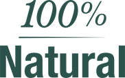 100% Natural logo