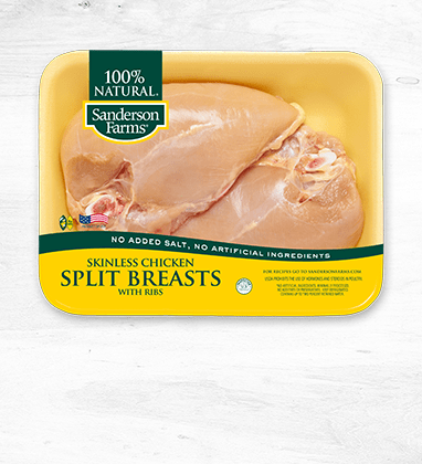 Skinless Split Breast