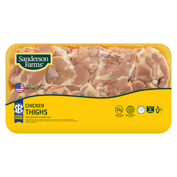 Muslos de Pollo (Carne Arriba) Paquete económico