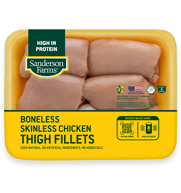 Boneless Skinless Chicken Thigh Fillets