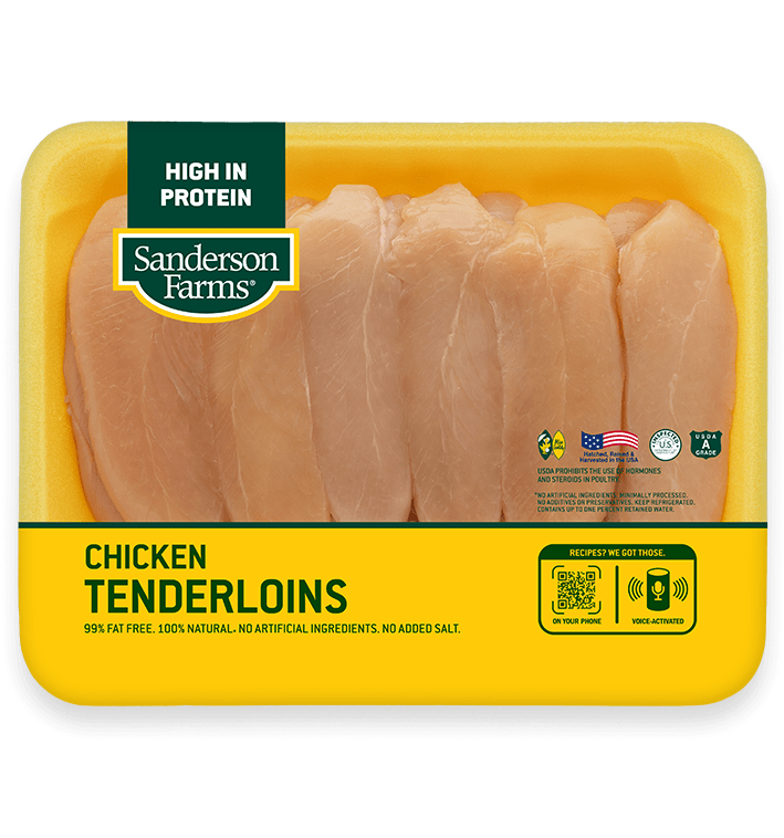 Family Pack Chicken Tenderloins - Sanderson Farms