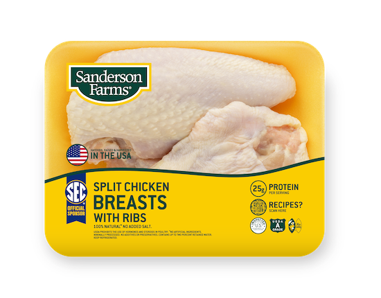 Split Chicken Breasts