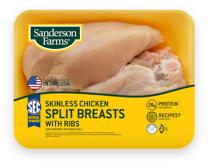 Skinless Split Chicken Breasts