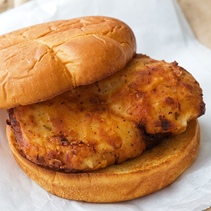 Chef Kevin Gillespie's Fried Chicken Sandwich - Sanderson Farms