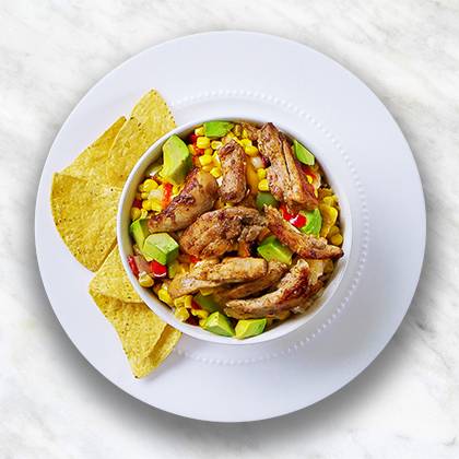 Tazón de Fajitas de Pollo