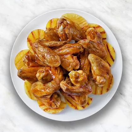 Alitas de Pollo Glaseadas con Teriyaki