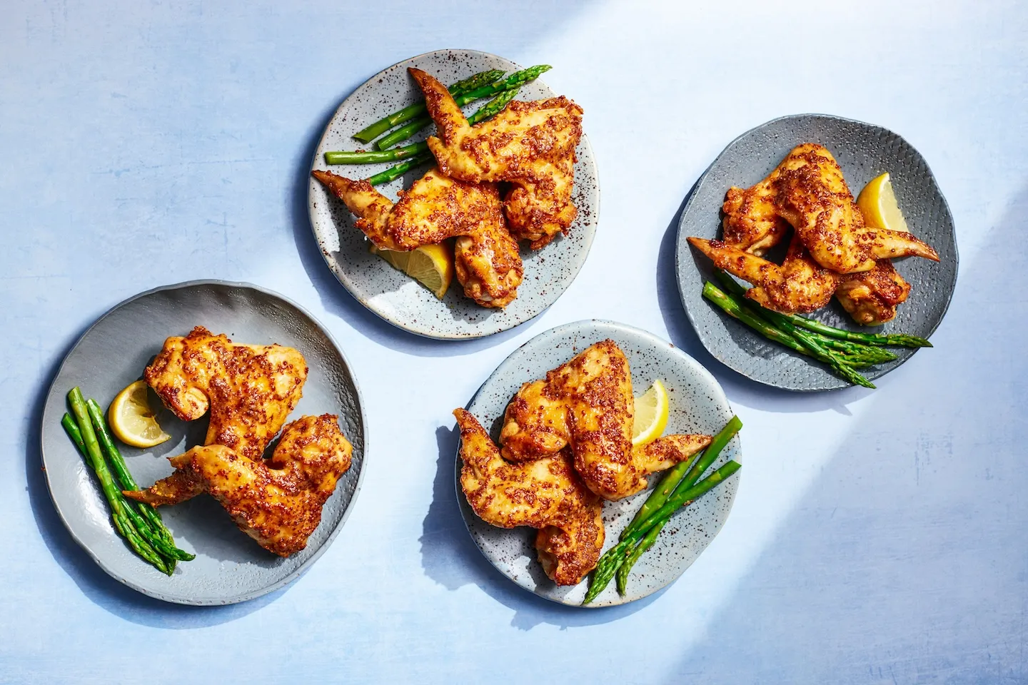 Honey Dijon Glazed Chicken Wings