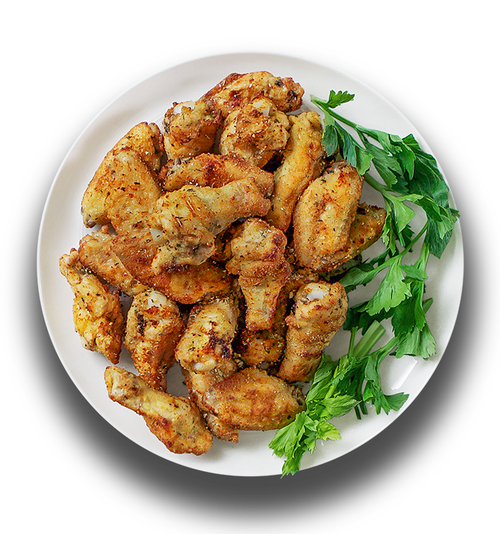 Garlic Parmesan Chicken Wings Sanderson Farms