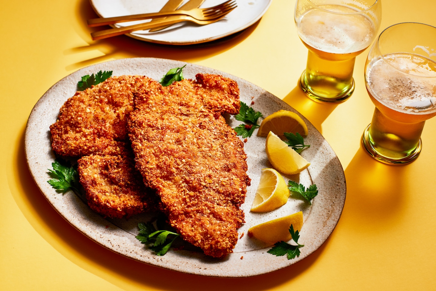 Filetes de Pollo Empanados con Almendras