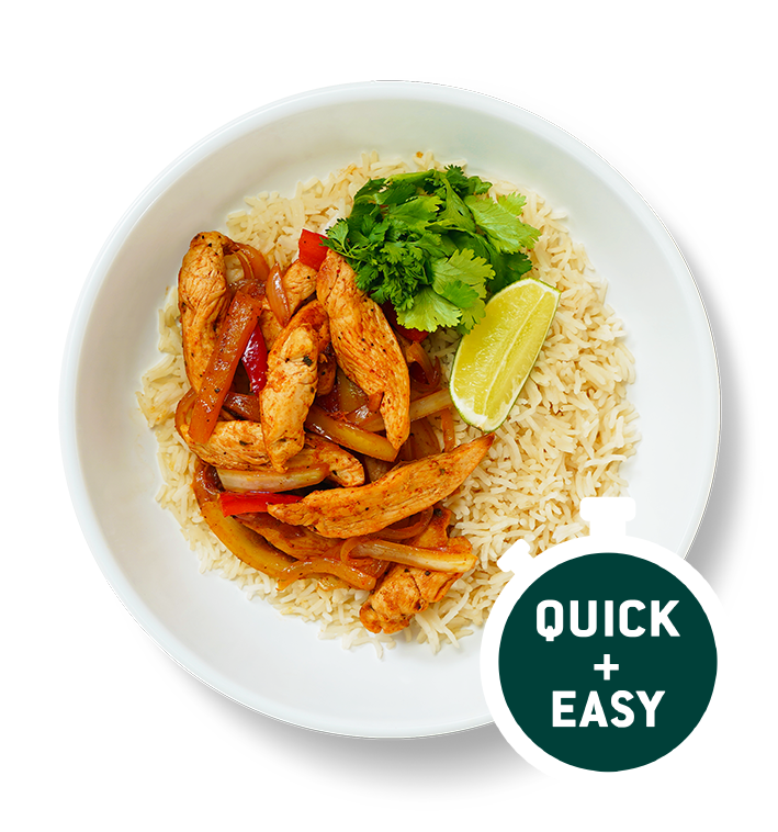 Chicken and Veggie Fajitas