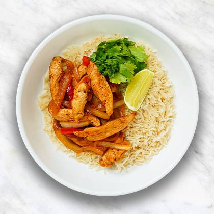 Chicken and Veggie Fajitas