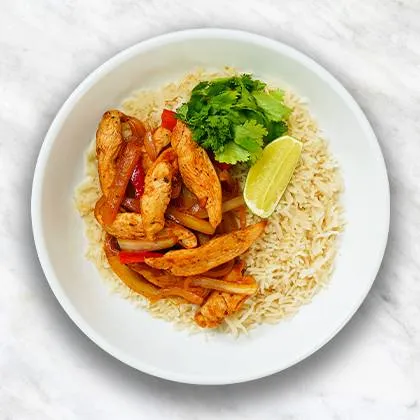 Chicken and Veggie Fajitas