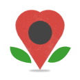 Heart Pin Illustration