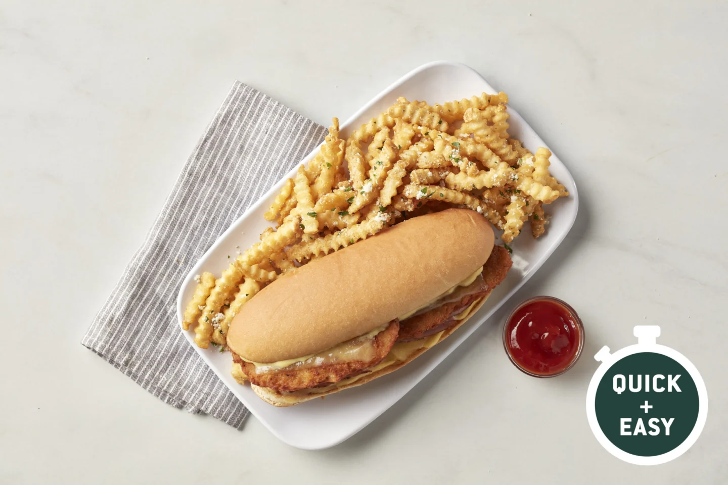 Chicken Cordon Bleu Sandwiches