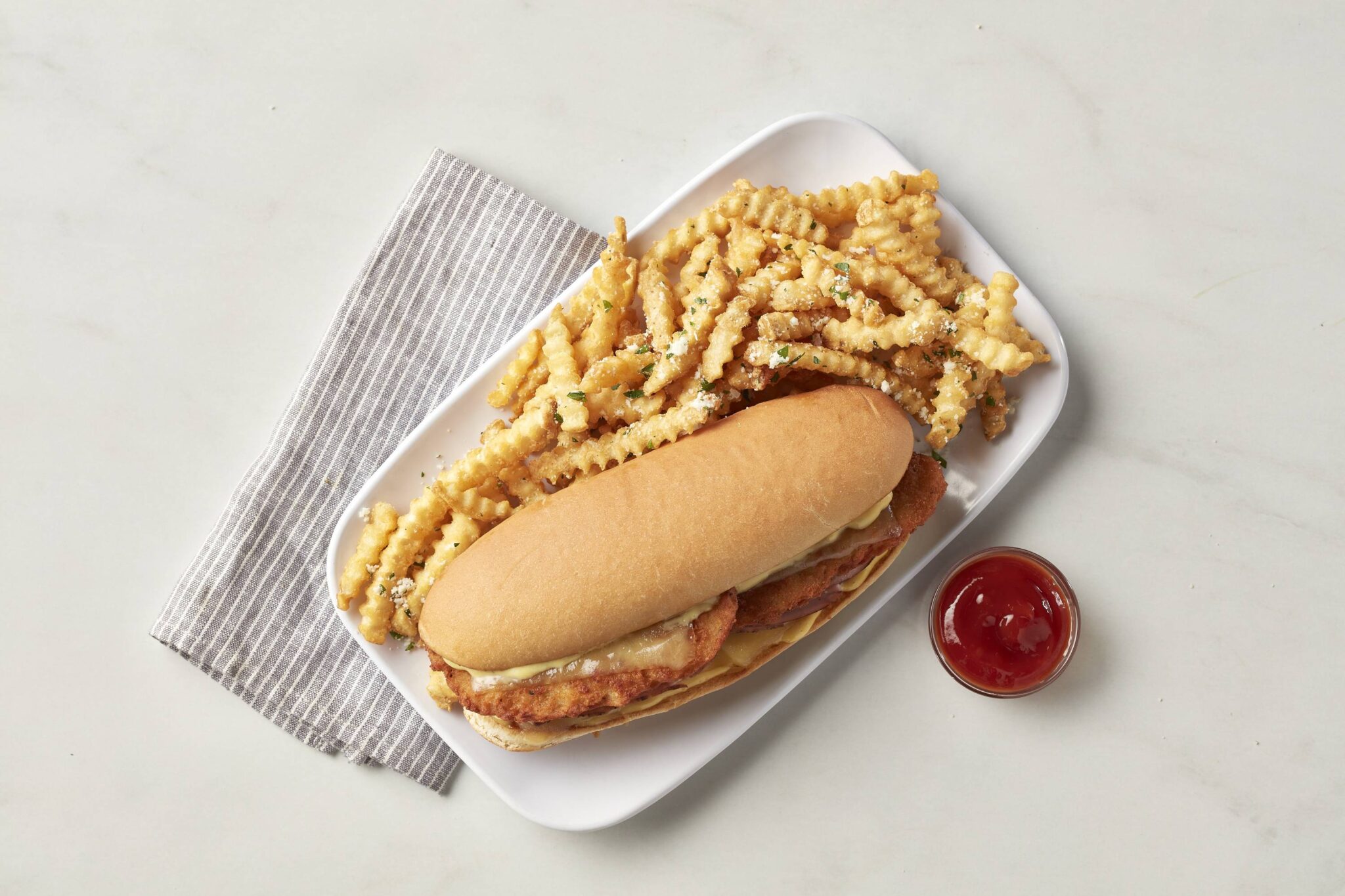 Chicken Cordon Bleu Sandwiches