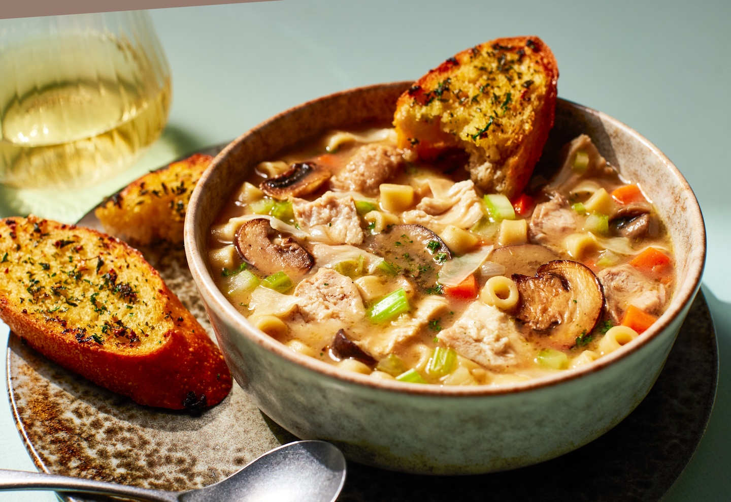 Chicken Ditalini Soup