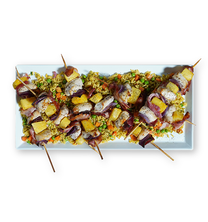 Chicken and Pineapple Kabobs Sanderson Farms