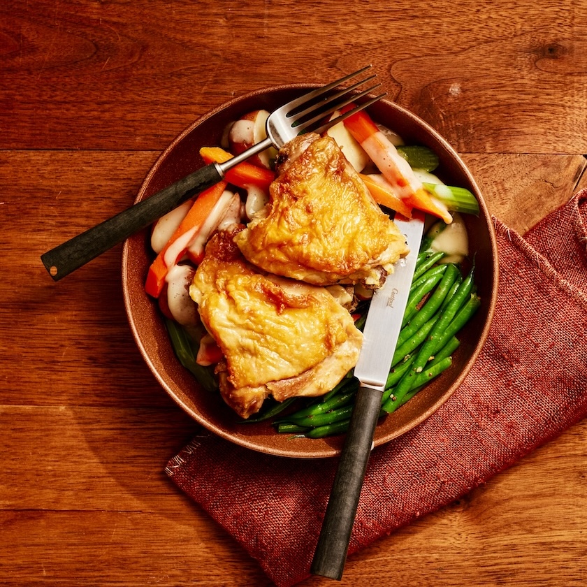 Pot Roasted Chicken