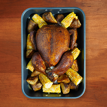 Instant Pot Whole Chicken with Cajun Spice Rub - DadCooksDinner