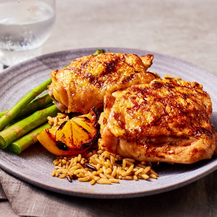 Kevin Rathbun's Chicken Thighs & Rice | Sanderson Farms