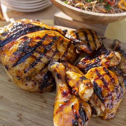 Kevin Rathbun's Orange Miso Glazed Chicken