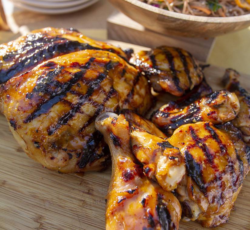 Orange Miso Glazed Chicken