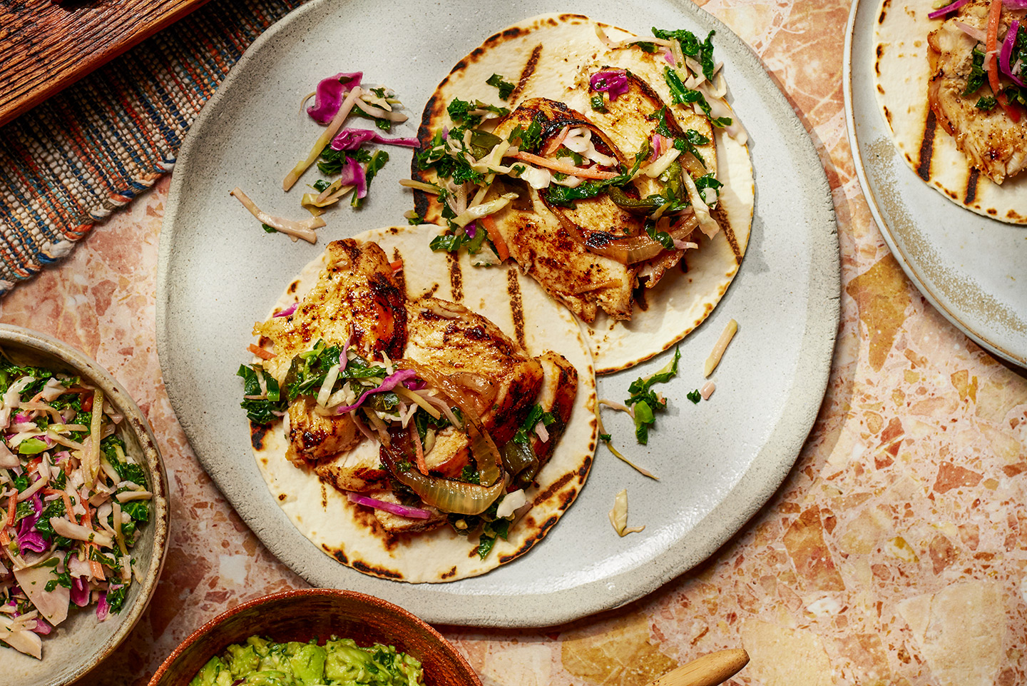 Kevin Rathbun’s Spice Rubbed Chicken Breast Tacos