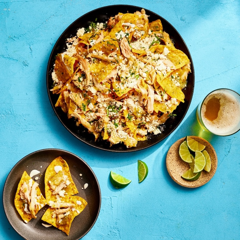 The Grill Dads' Chicken Chilaquiles Verdes - Sanderson Farms