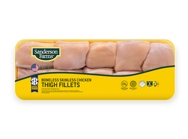 Boneless Skinless Chicken Thigh Fillets