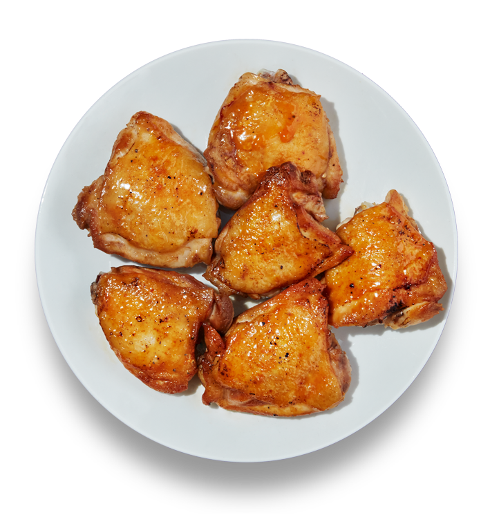 Orange Glazed Chicken Thighs - Sanderson Farms