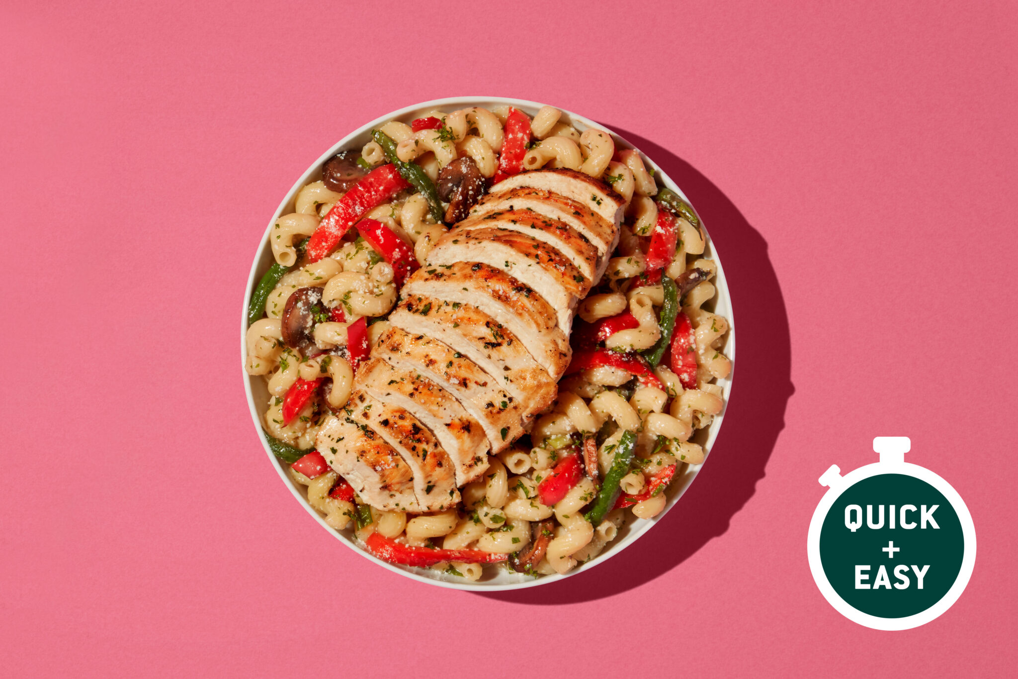 Sautéed Chicken Cavatappi