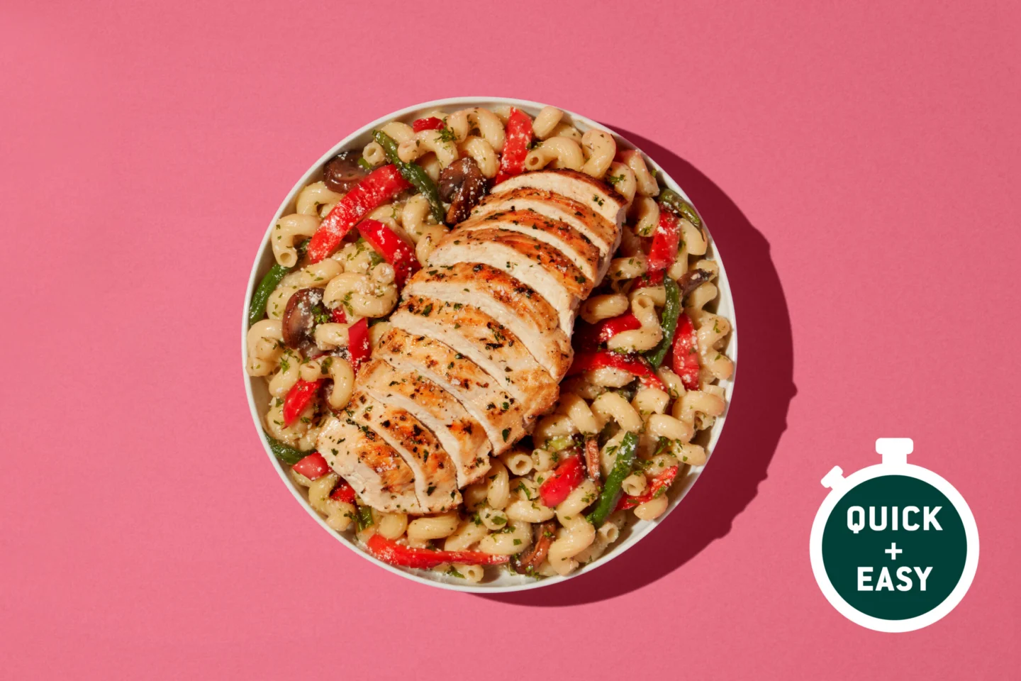 Sautéed Chicken Cavatappi
