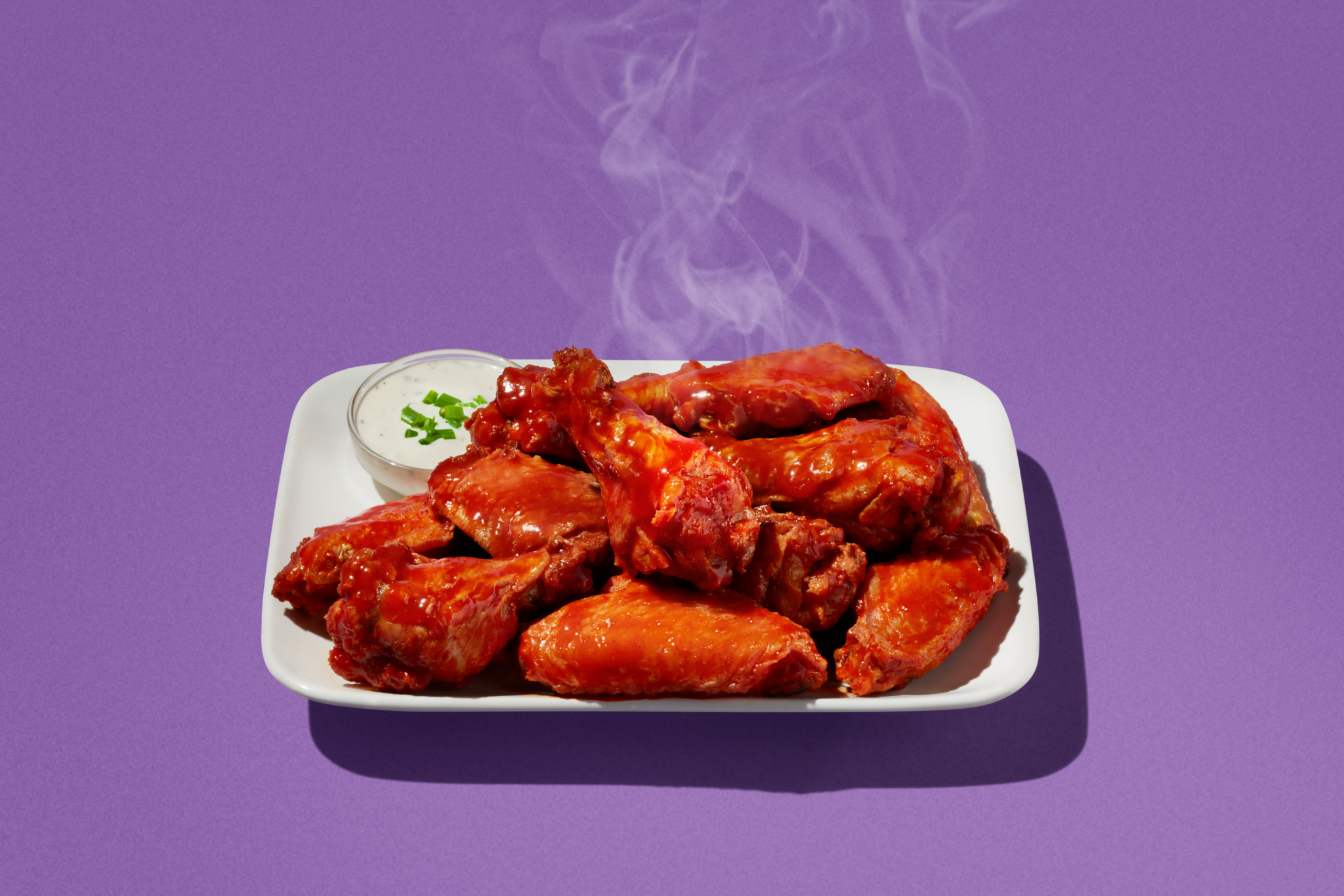 Pan Roasted Buffalo Wings