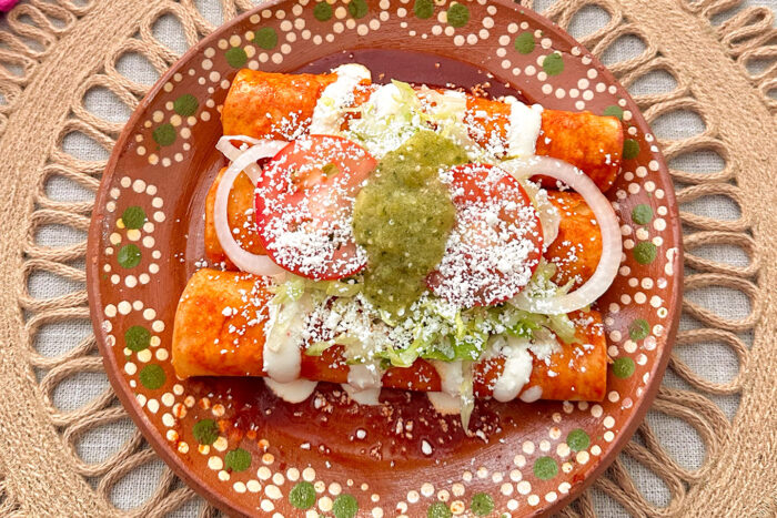 Receta de Enchiladas de Pollo de la Abuela Yolanda