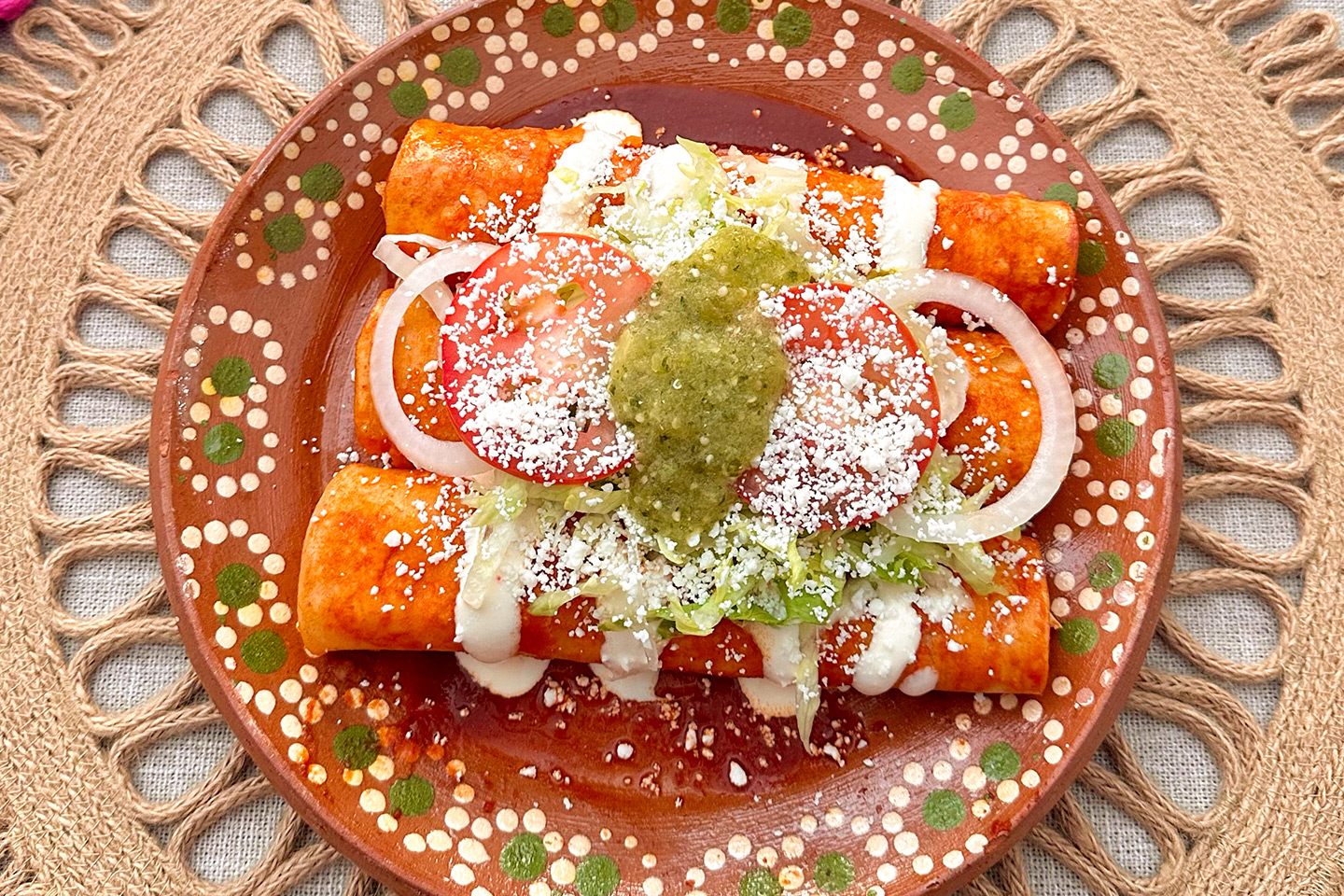 Abuela Yolanda’s Chicken Enchiladas